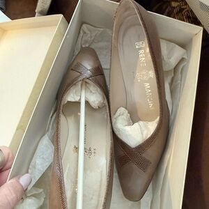 Rene Mancini Brown Women's Heels
